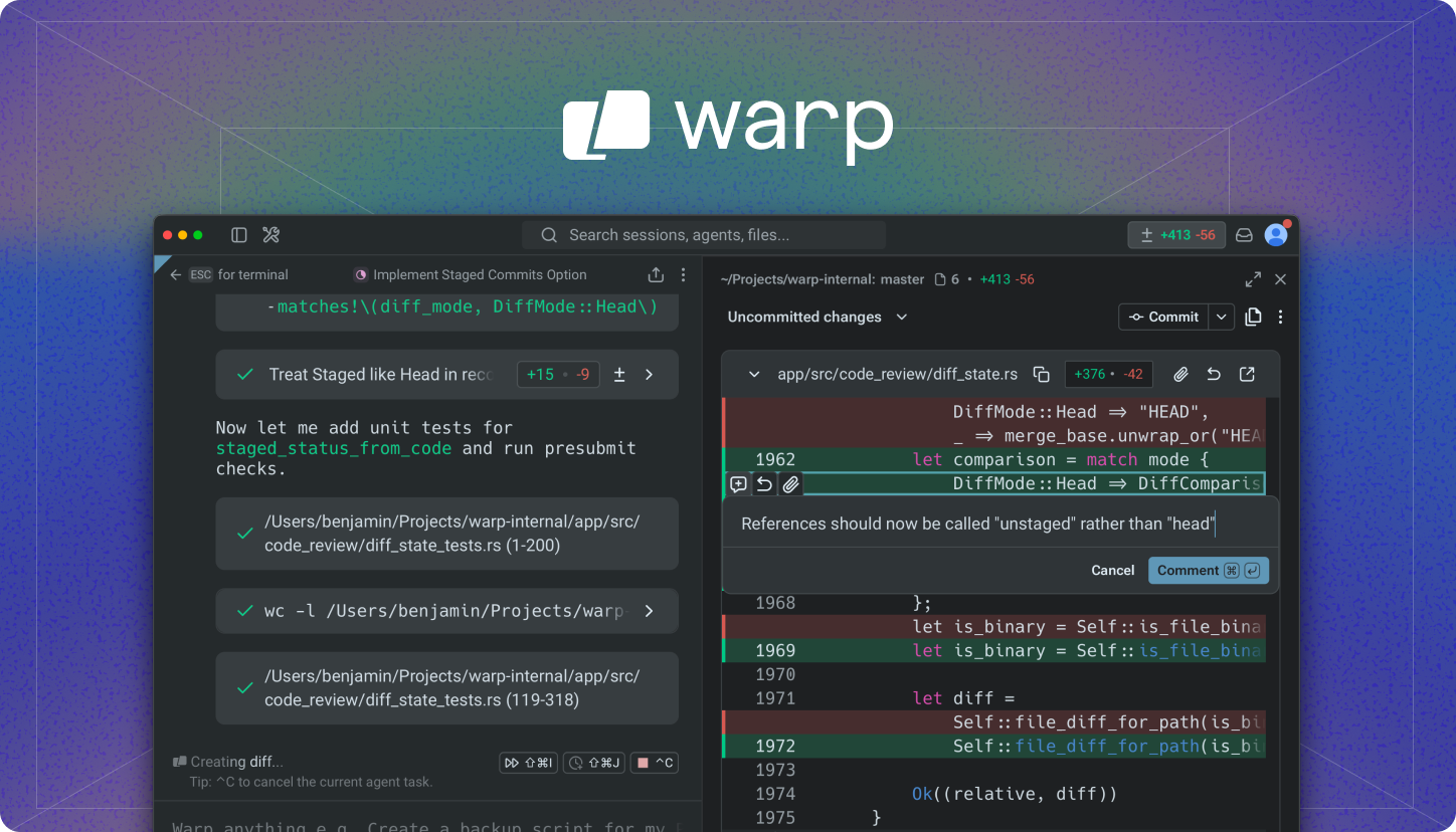 warp